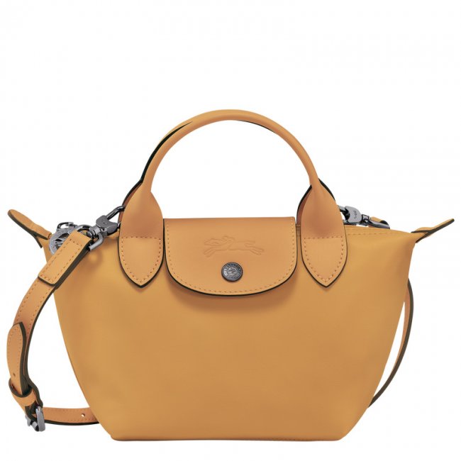 Longchamp Women's Le Pliage Xtra XS Handbag Honey - Leather | Honey