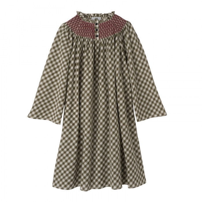 Longchamp Women's Dress Artichoke - Vichy jacquard | Artichoke