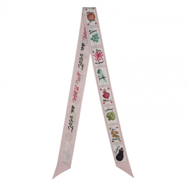 Longchamp Women's Pink and Green Headband Ballerina - OTHER | Ballerina