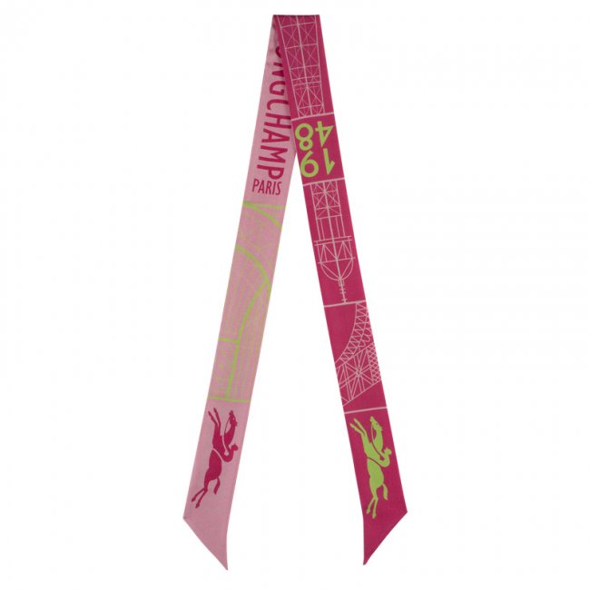 Longchamp Women's Eiffel Tower 1948 Headband Pink - OTHER | Pink