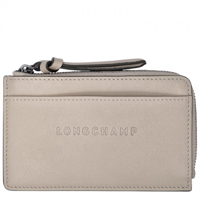 Longchamp Men's 3D Card holder Clay - Leather | Clay