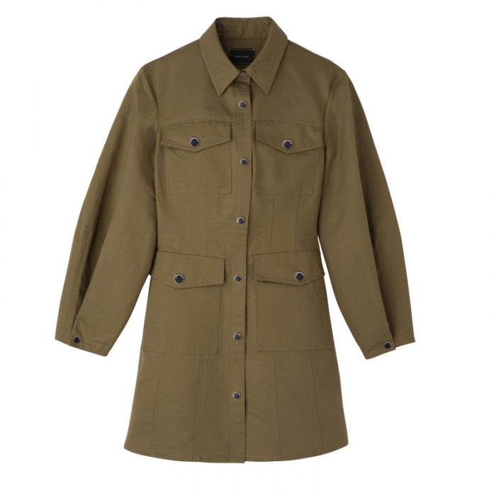 Longchamp Women's Dress Artichoke - Canvas | Artichoke