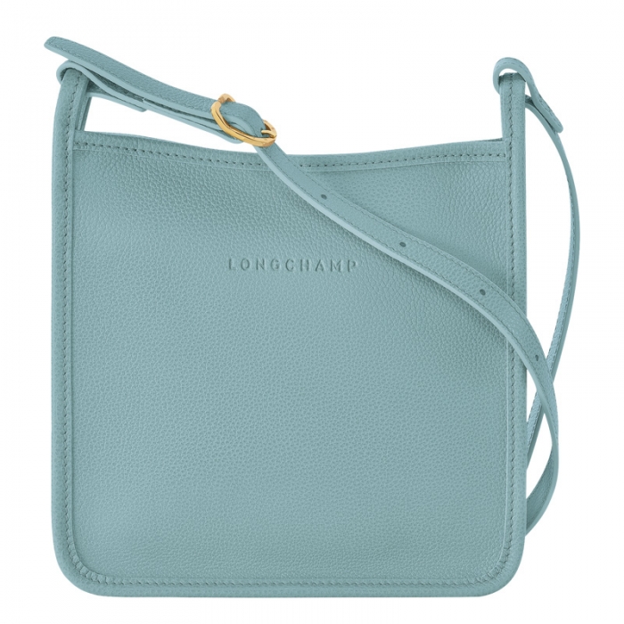 Longchamp Women's Le Foulonné S Crossbody bag Eucalyptus - Leather | Eucalyptus