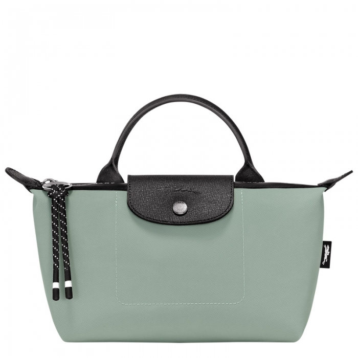Longchamp Women's Le Pliage Energy Pouch Vervain - Recycled canvas | Vervain