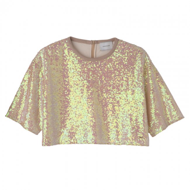 Longchamp Women's Crop top Ballerina - Glitter | Ballerina