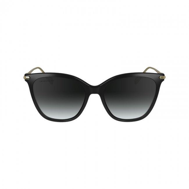 Longchamp Women's Sunglasses Black - Acetate / Metal | Black