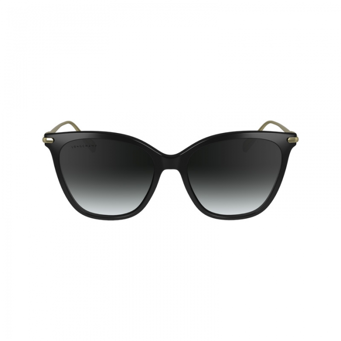 Longchamp Women's Sunglasses Black - Acetate / Metal | Black