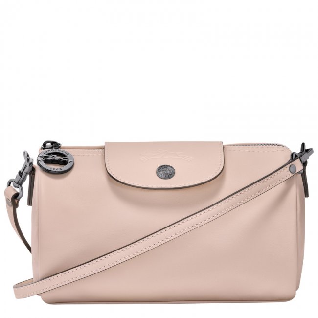 Longchamp Women's Le Pliage Xtra XS Crossbody bag Nude - Leather | Nude