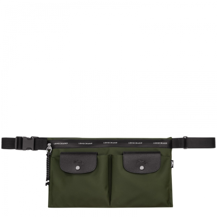 Longchamp Men's Le Pliage Energy L Crossbody bag Khaki - Canvas | Khaki