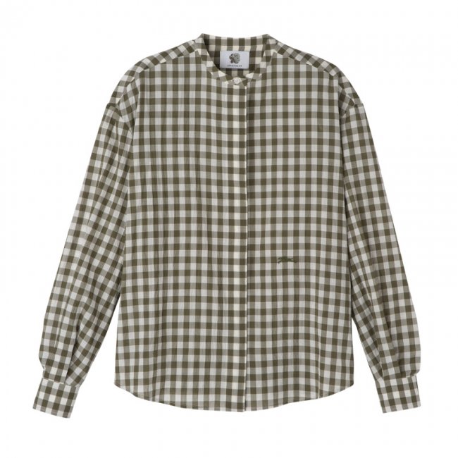 Longchamp Women's Shirt Artichoke - Vichy jacquard | Artichoke