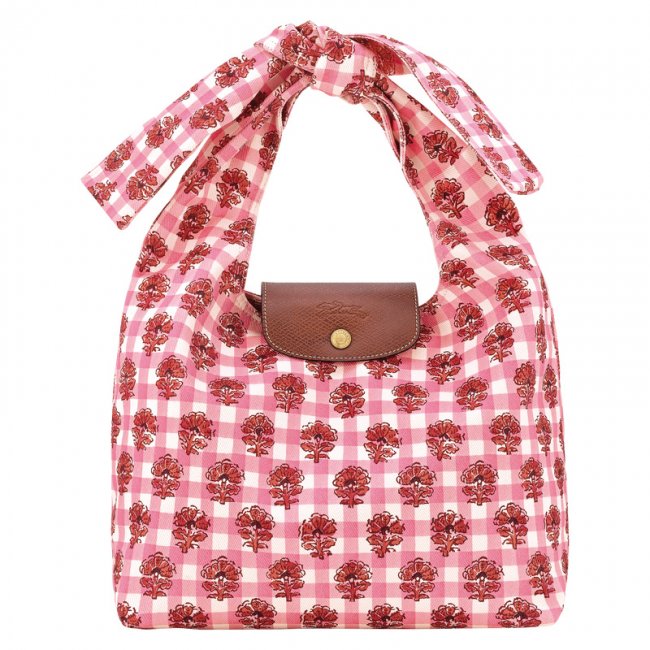 Longchamp Women's Le Pliage Collection M Shoulder bag Blush - Canvas | Blush