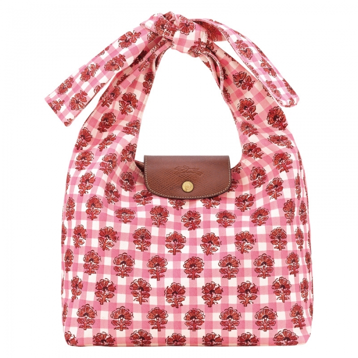 Longchamp Women's Le Pliage Collection M Shoulder bag Blush - Canvas | Blush