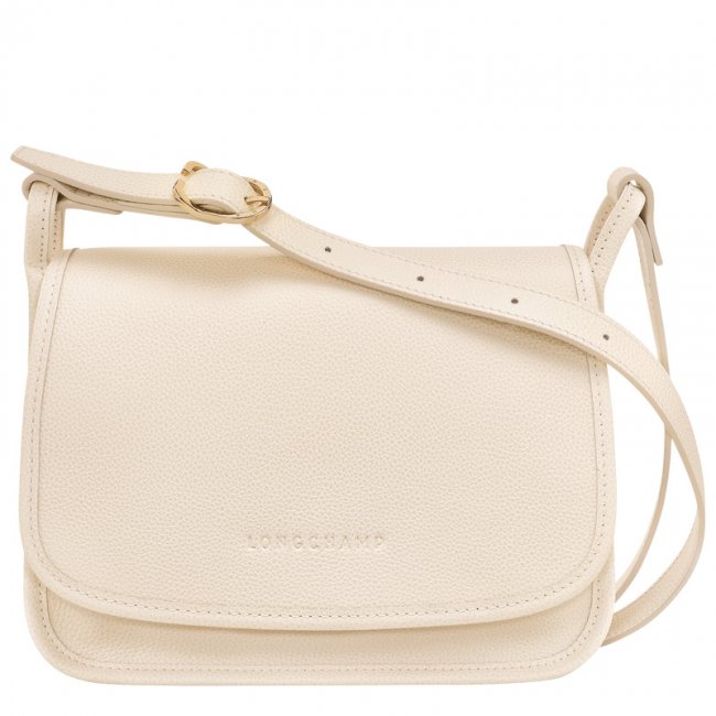 Longchamp Women's Le Foulonné M Crossbody bag Paper - Leather | Paper