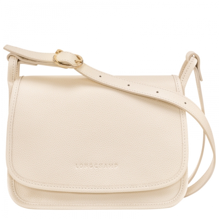 Longchamp Women's Le Foulonné M Crossbody bag Paper - Leather | Paper