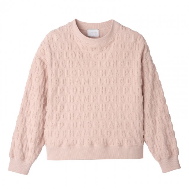 Longchamp Women's Sweatshirt Nude - Jersey | Nude