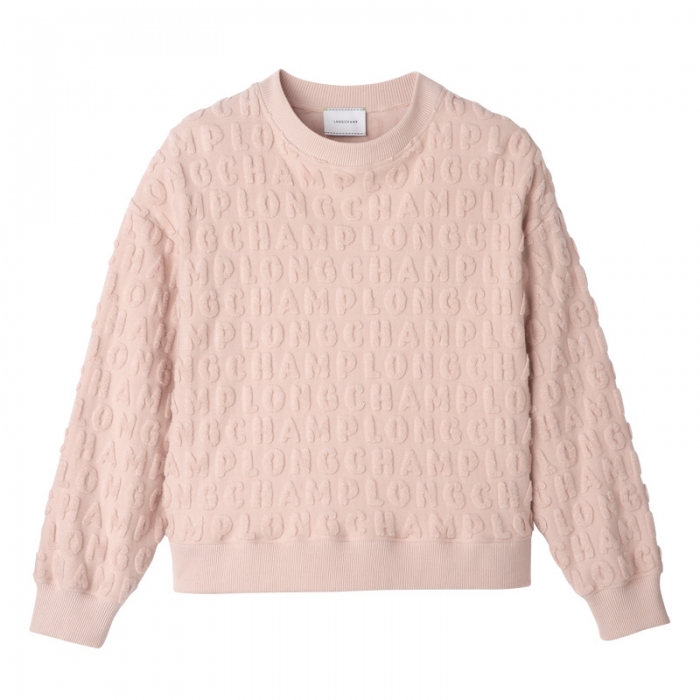 Longchamp Women's Sweatshirt Nude - Jersey | Nude