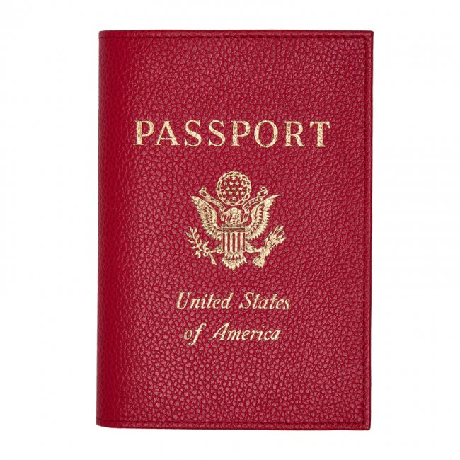 Longchamp Women's Le Foulonné Passport cover Love - Leather | Love