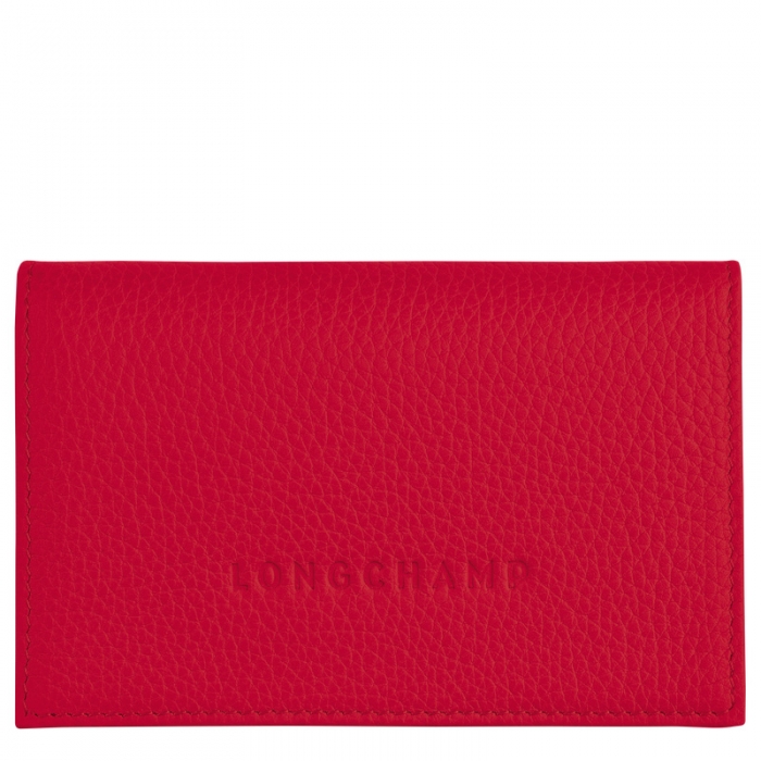 Longchamp Men's Le Foulonné Card holder Love - Leather | Love