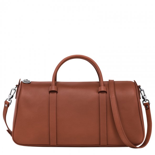 Longchamp Women's Daylong L Handbag Cognac - Leather | Cognac