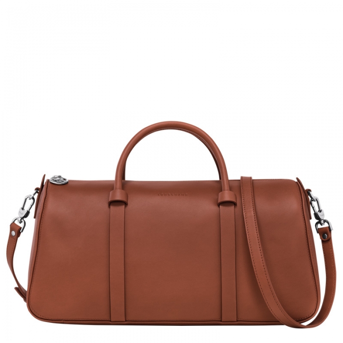 Longchamp Women's Daylong L Handbag Cognac - Leather | Cognac