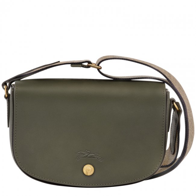 Longchamp Women's Épure S Crossbody bag Khaki - Leather | Khaki
