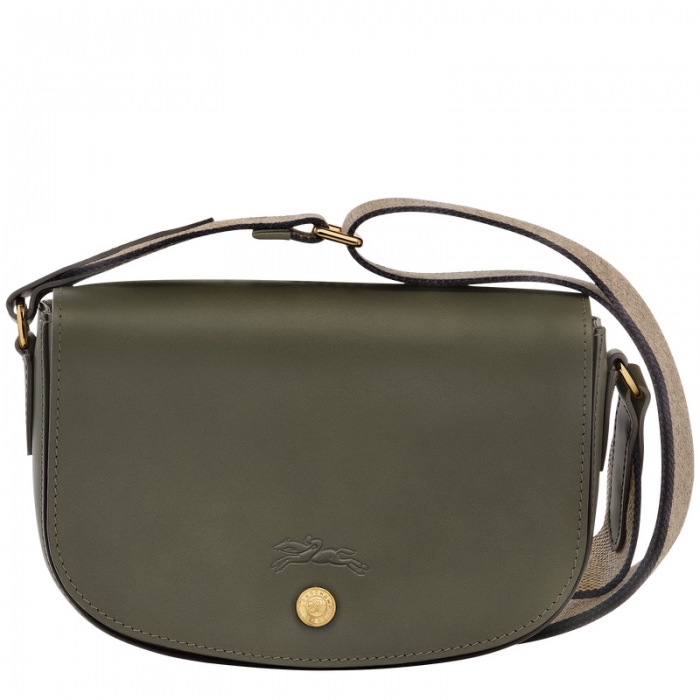 Longchamp Women's Épure S Crossbody bag Khaki - Leather | Khaki