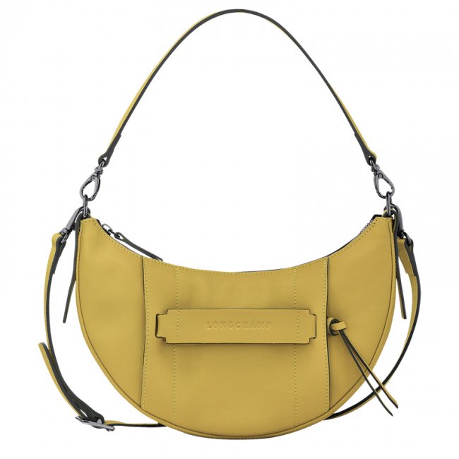 Longchamp Women's 3D S Crossbody bag Ginger - Leather | Ginger