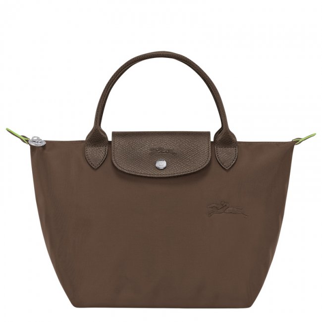 Longchamp Women's Le Pliage Green S Handbag Terra - Recycled canvas | Terra