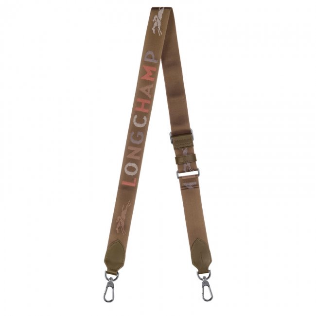 Longchamp Women's Colors Shoulder strap Artichoke - Canvas | Artichoke