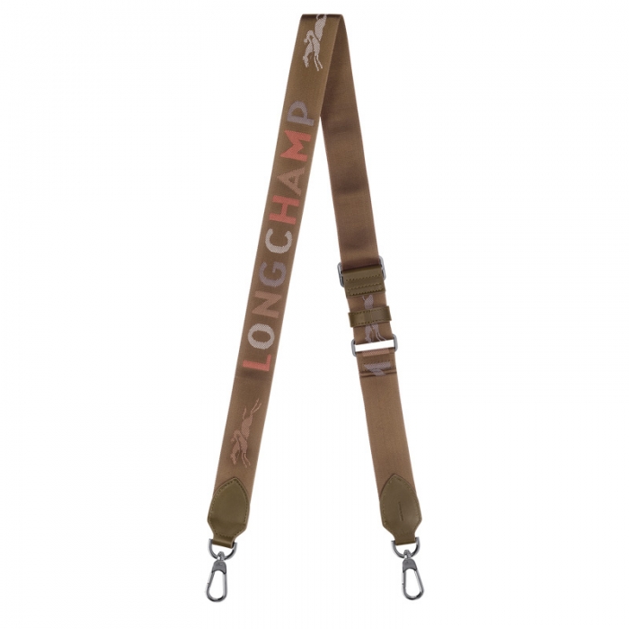 Longchamp Women's Colors Shoulder strap Artichoke - Canvas | Artichoke