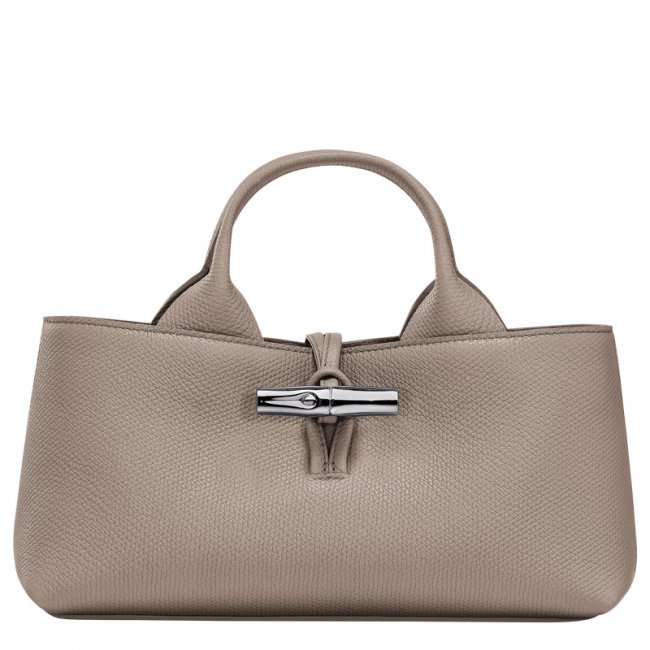 Longchamp Women's Le Roseau S Handbag Clay - Leather | Clay