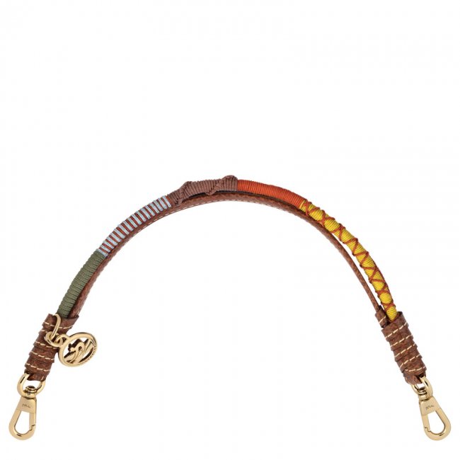 Longchamp Women's Longfriend Shoulder strap Brown - Leather | Brown