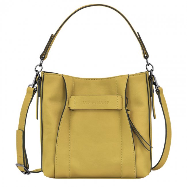 Longchamp Women's 3D S Crossbody bag Ginger - Leather | Ginger
