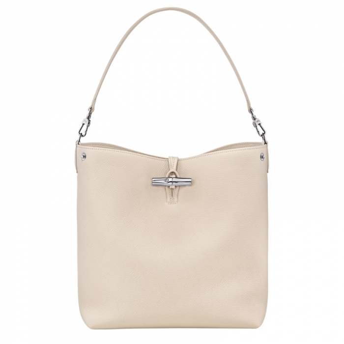 Longchamp Women's Le Roseau M Shoulder bag Paper - Leather | Paper