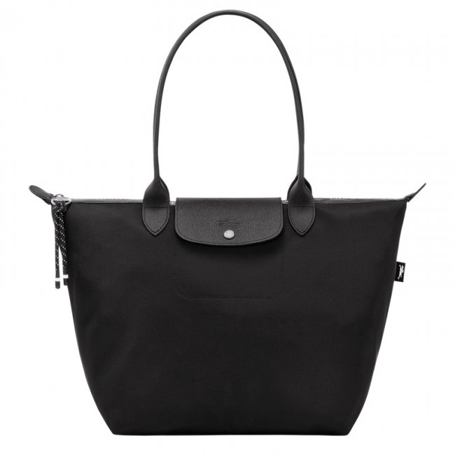 Longchamp Women's Le Pliage Energy L Tote bag Black - Recycled canvas | Black