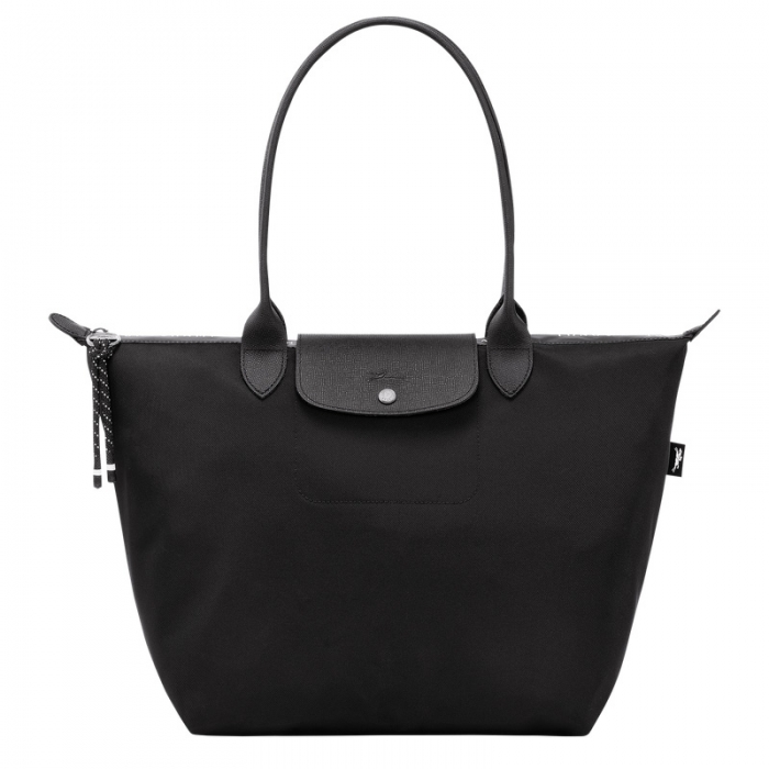 Longchamp Women's Le Pliage Energy L Tote bag Black - Recycled canvas | Black