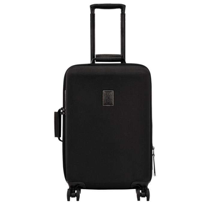 Longchamp Women's Boxford S Suitcase Black - Recycled canvas | Black