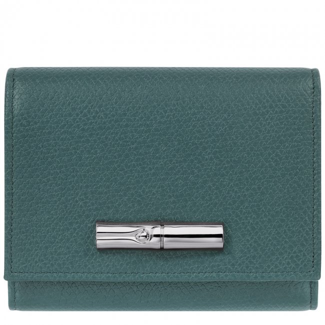 Longchamp Women's Le Roseau Wallet Cedar - Leather | Cedar