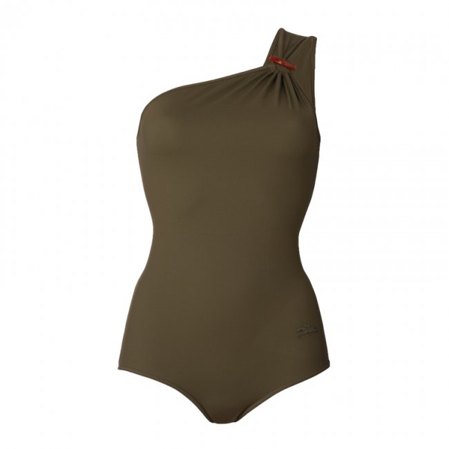 Longchamp Women's Swimsuit Khaki - Jersey | Khaki