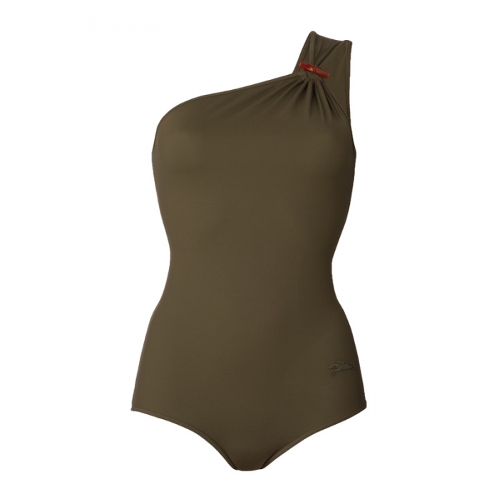 Longchamp Women's Swimsuit Khaki - Jersey | Khaki