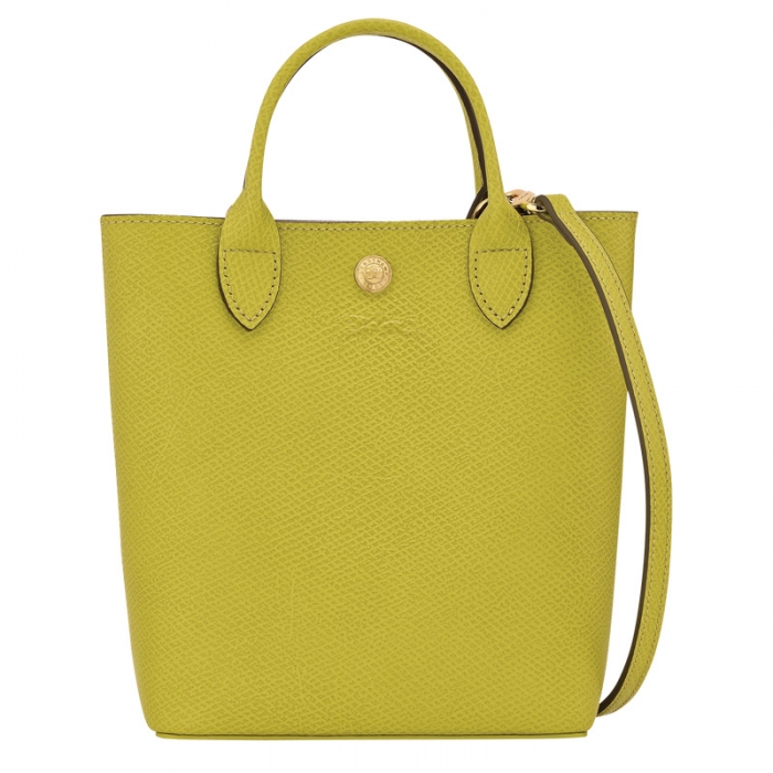 Longchamp Women's Épure XS Tote bag Kiwi Green - Leather | Kiwi Green