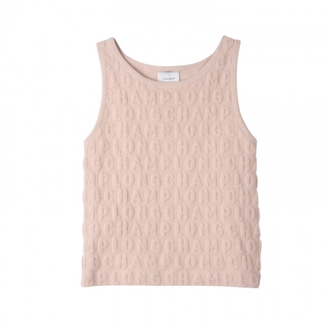 Longchamp Women's Top Nude - Jersey | Nude