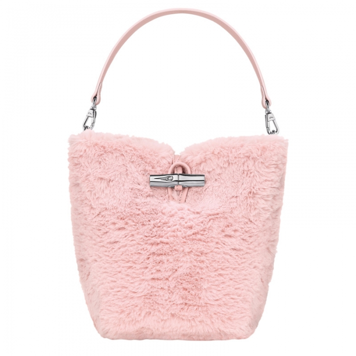 Longchamp Women's Le Roseau XS Bucket bag Ballerina - Canvas | Ballerina