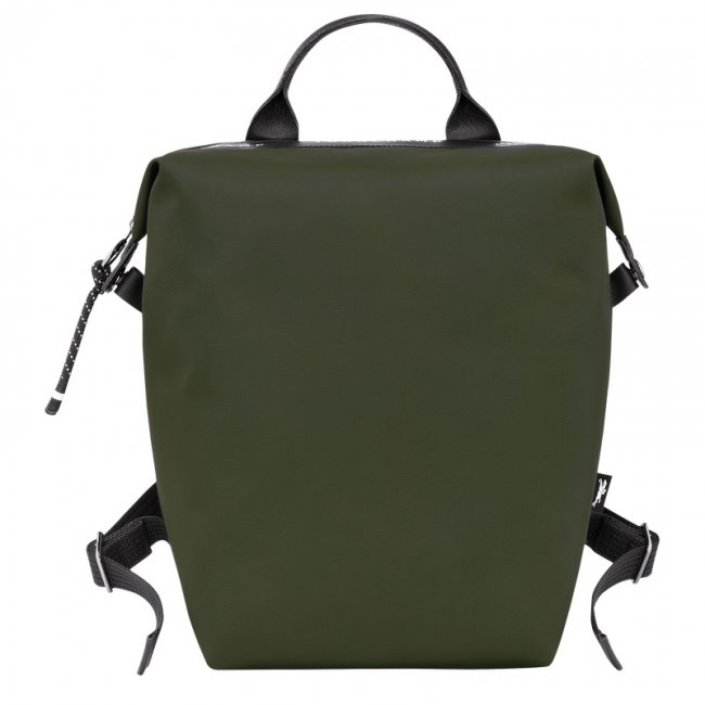 Longchamp Men's Le Pliage Energy L Backpack Khaki - Recycled canvas | Khaki