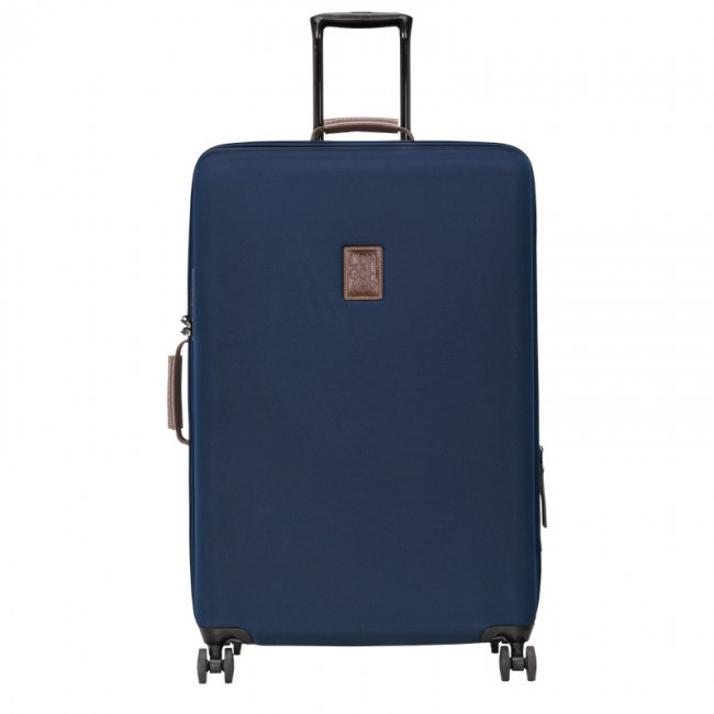 Longchamp Men's Boxford XL Suitcase Blue - Recycled canvas | Blue