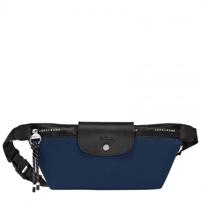 Longchamp Men's Le Pliage Energy M Belt bag Navy - Canvas | Navy
