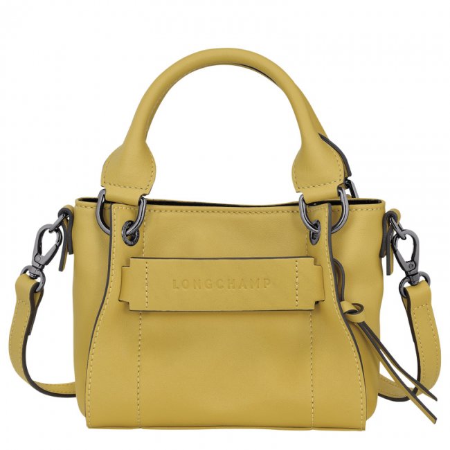 Longchamp Women's 3D XS Handbag Ginger - Leather | Ginger