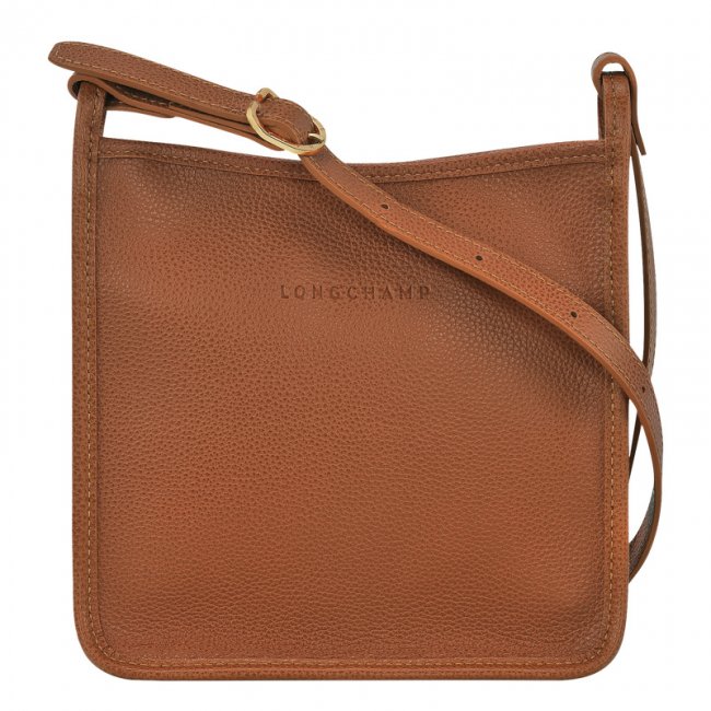 Longchamp Women's Le Foulonné S Crossbody bag Caramel - Leather | Caramel