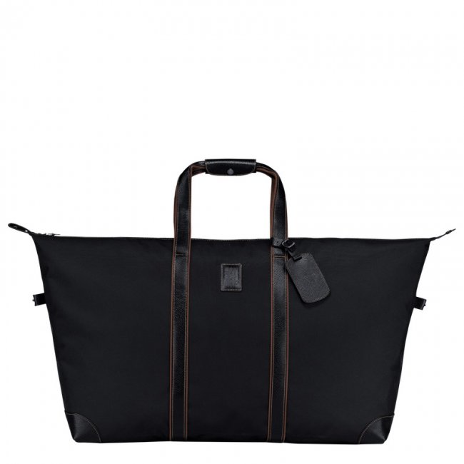 Longchamp Women's Boxford XL Travel bag Black - Recycled canvas | Black