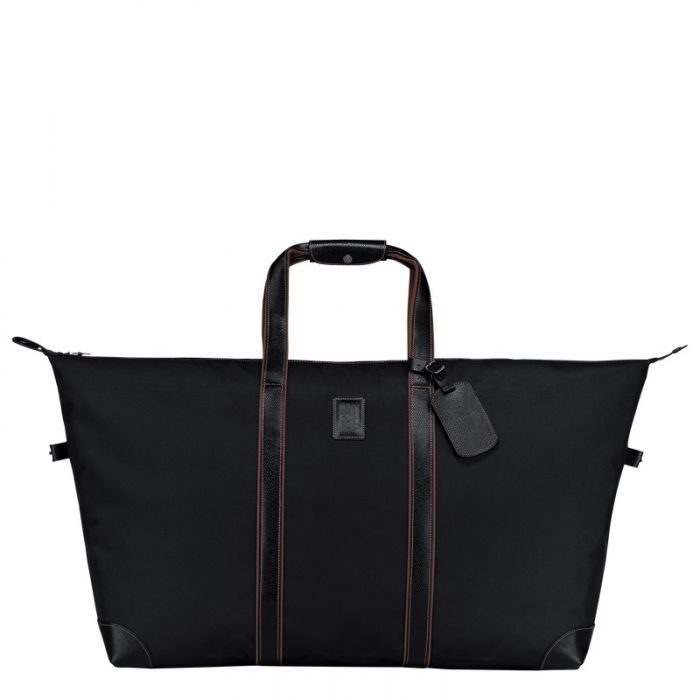 Longchamp Women's Boxford XL Travel bag Black - Recycled canvas | Black